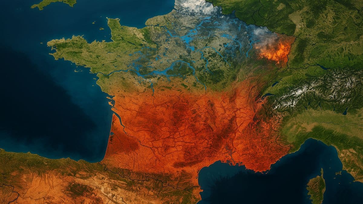 voici a quoi ressemblera veritablement la france en 2100 si le rechauffement climatique se poursuit selon meteo france