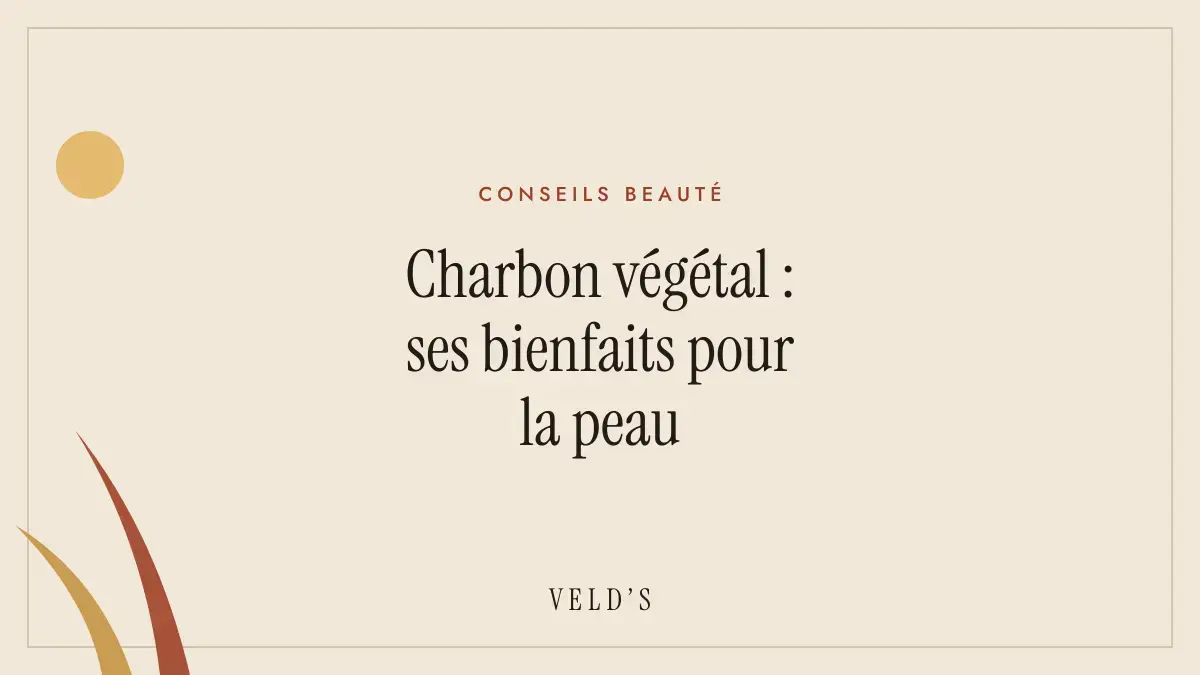 Charbon végétal : ses bienfaits pour la peau