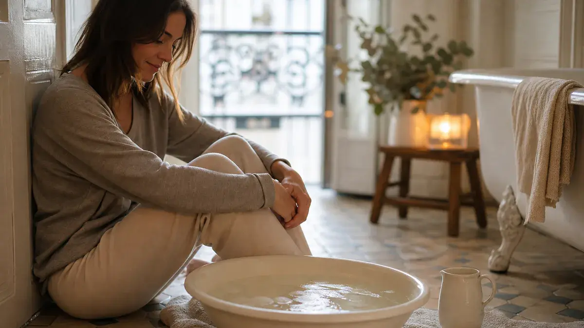 Bain de pieds au bicarbonate de soude : préparation, durée et précautions