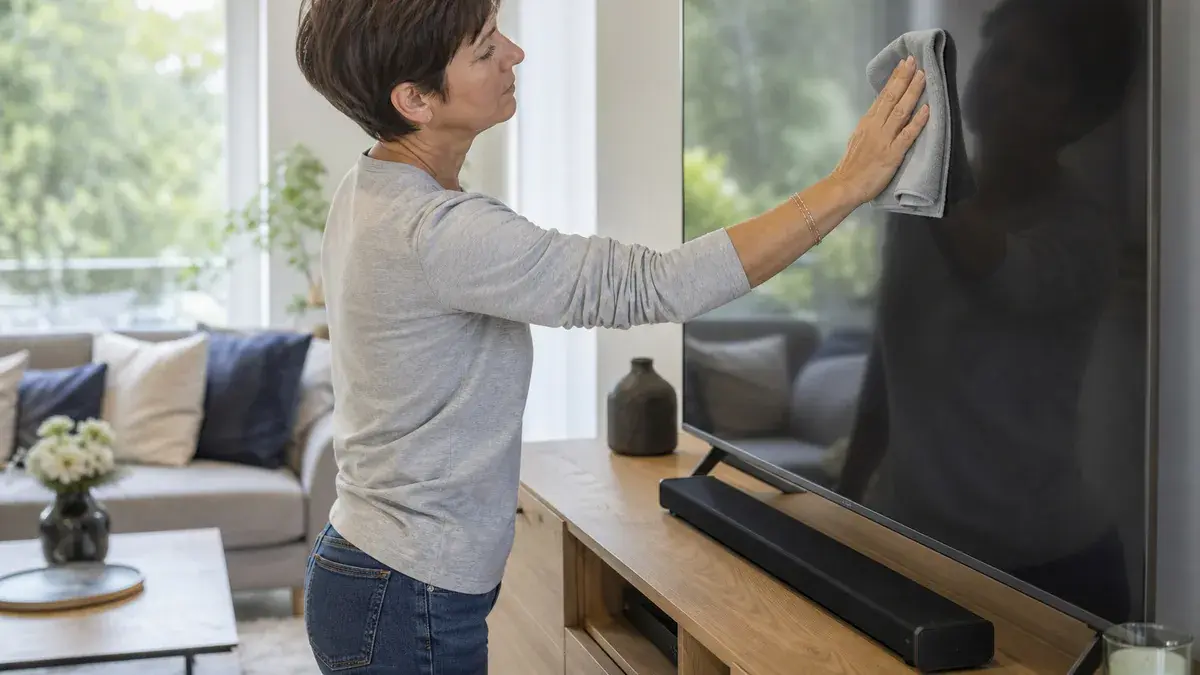 Comment nettoyer un écran de TV sans traces ni rayures ?