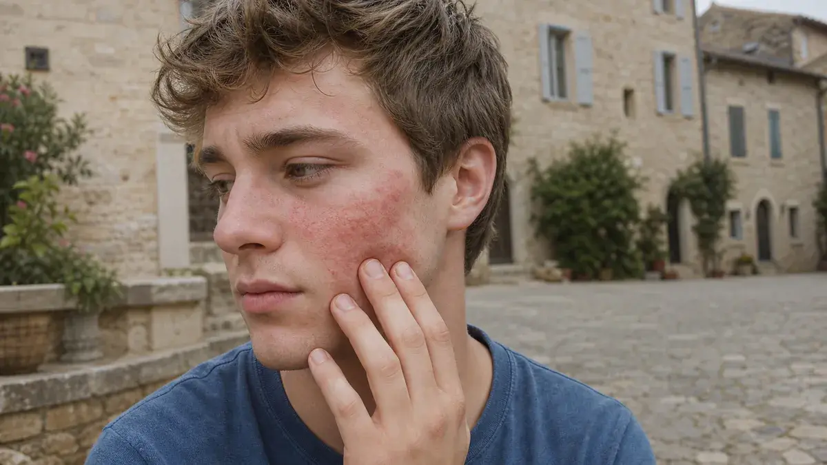 Eczéma sur le visage : symptômes, causes et traitements pour soulager les poussées