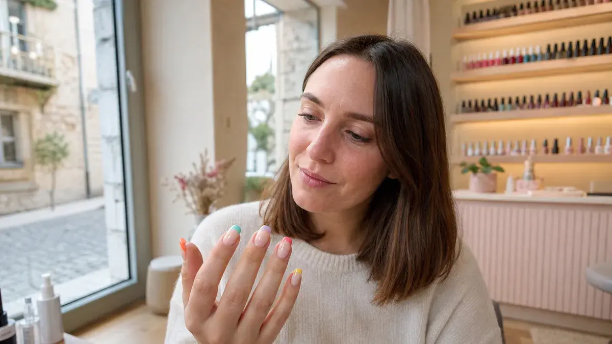 French manucure en couleur : 20 idées tendance pour changer du blanc classique