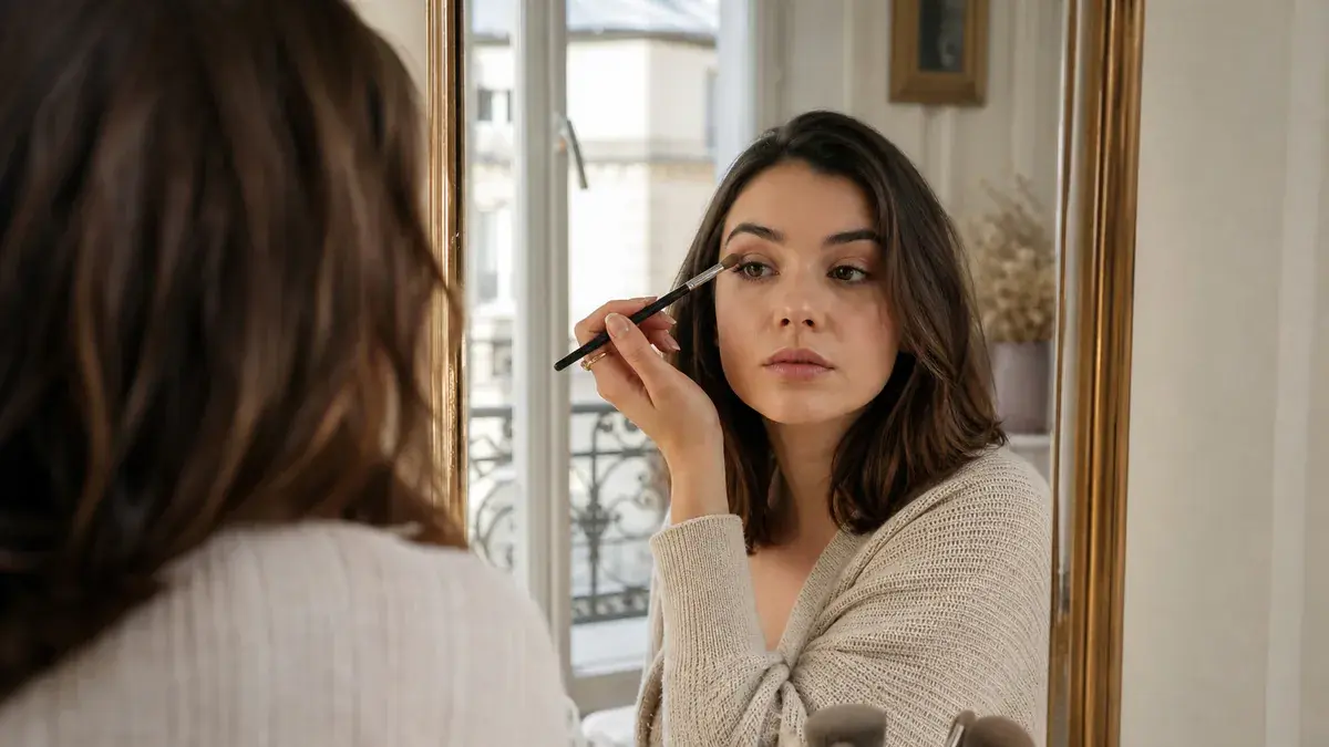 Tuto maquillage des yeux marron : les étapes pour un look naturel ou plus intense